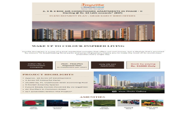 Wake up to colour-inspired living at Shapoorji Pallonji Joyville in Gurgaon